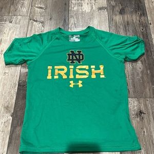 Boys Under Armour Norte Dame shirt